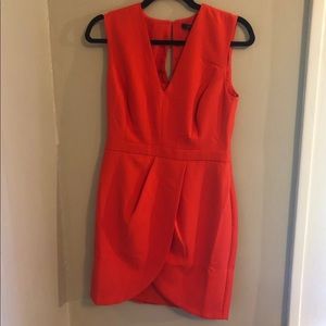 BCBG red dress